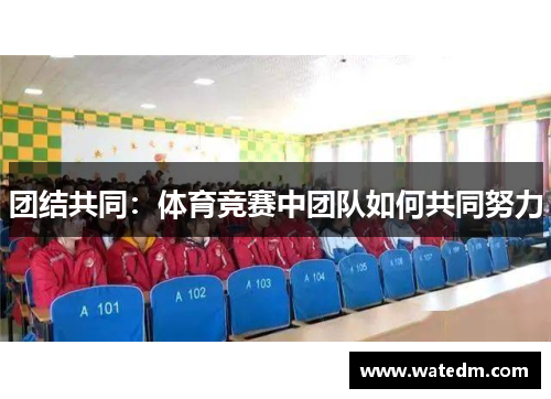 团结共同：体育竞赛中团队如何共同努力